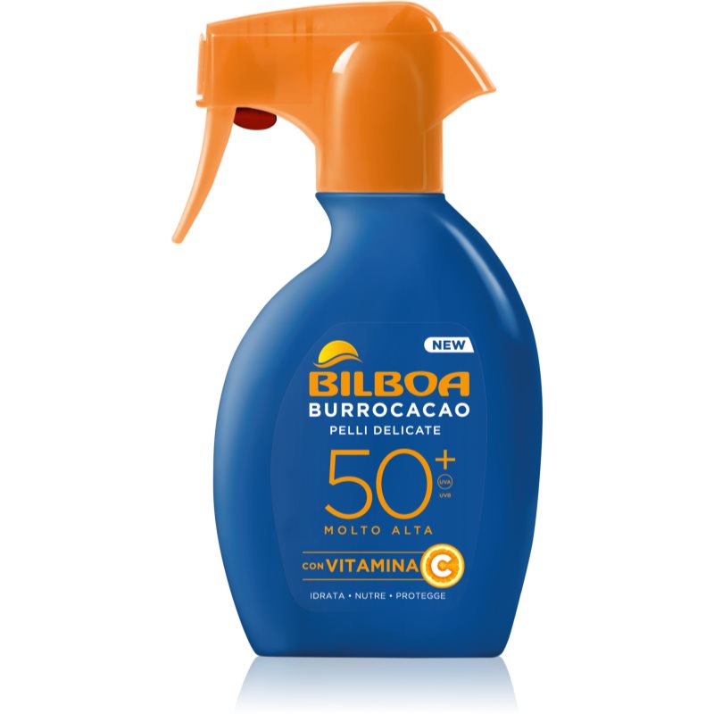 Bilboa Burrocacao spray solar cu vitamina C SPF 50+ 250 ml