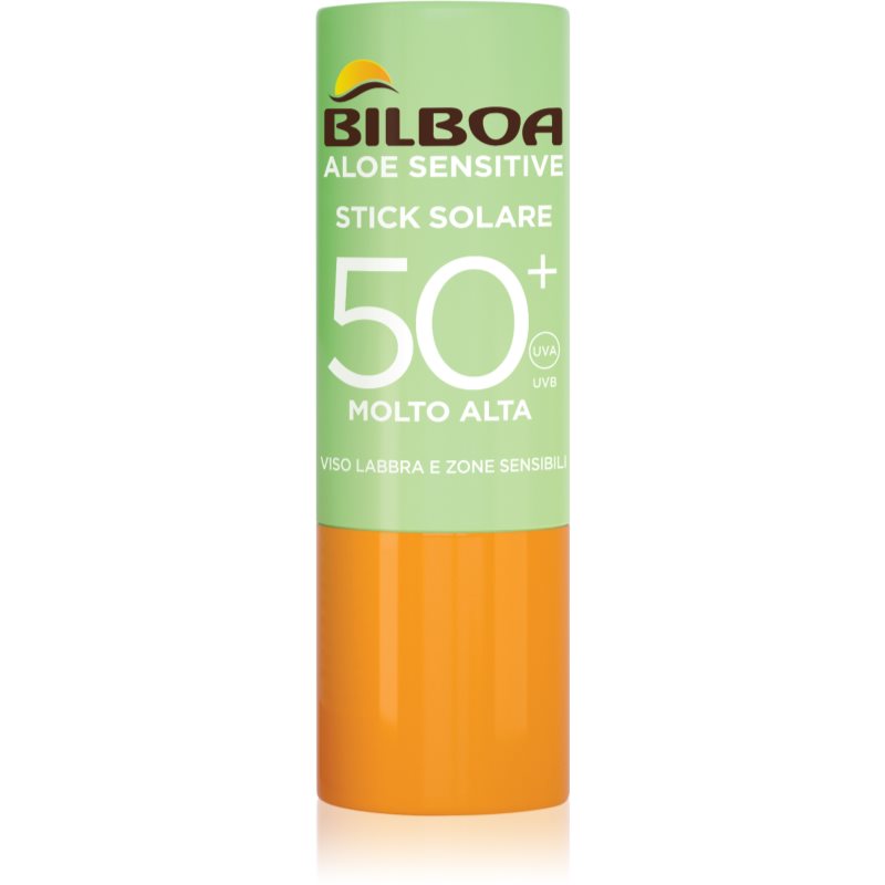 Bilboa Aloe Sensitive baton cu protectie solara SPF 50+ 12 ml