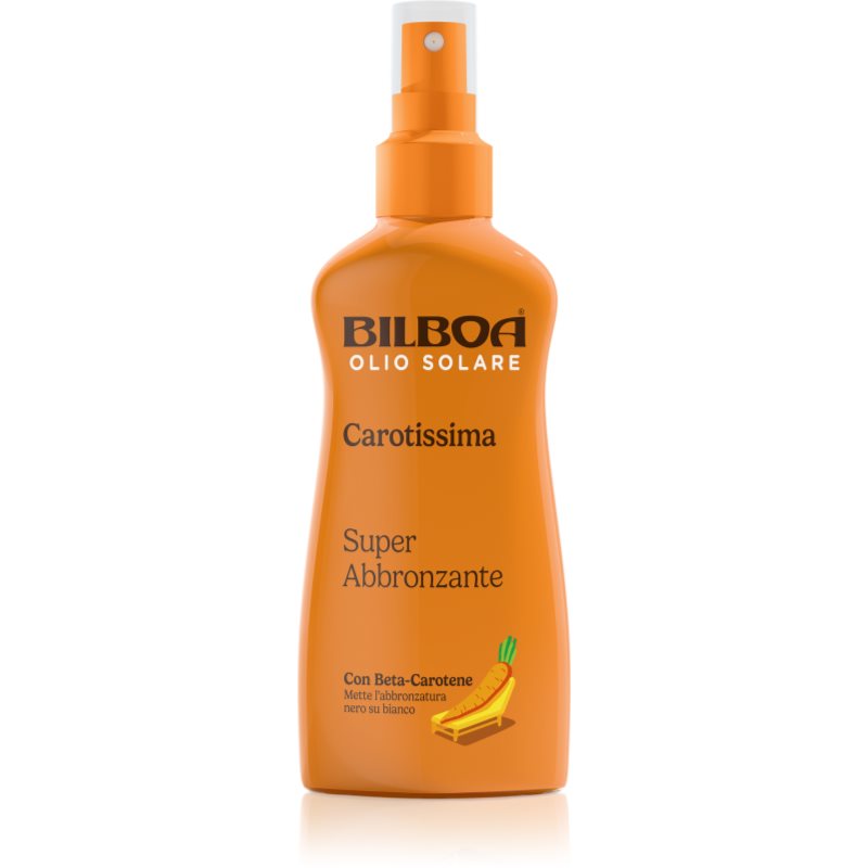 Bilboa Carotissima Olio ulei spray pentru bronzare cu beta-caroten 200 ml