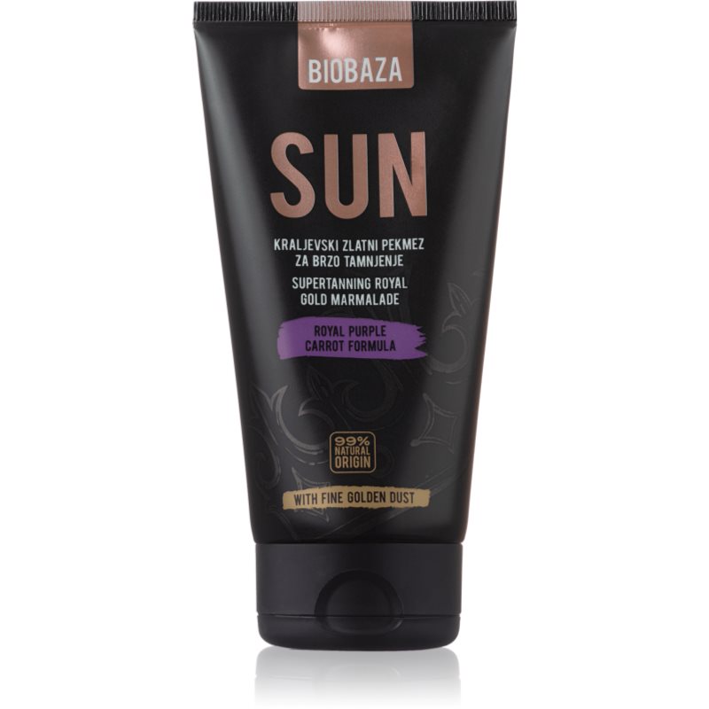 BIOBAZA Sun marmeladă pentru bronzare rapidă cu beta-caroten 150 ml
