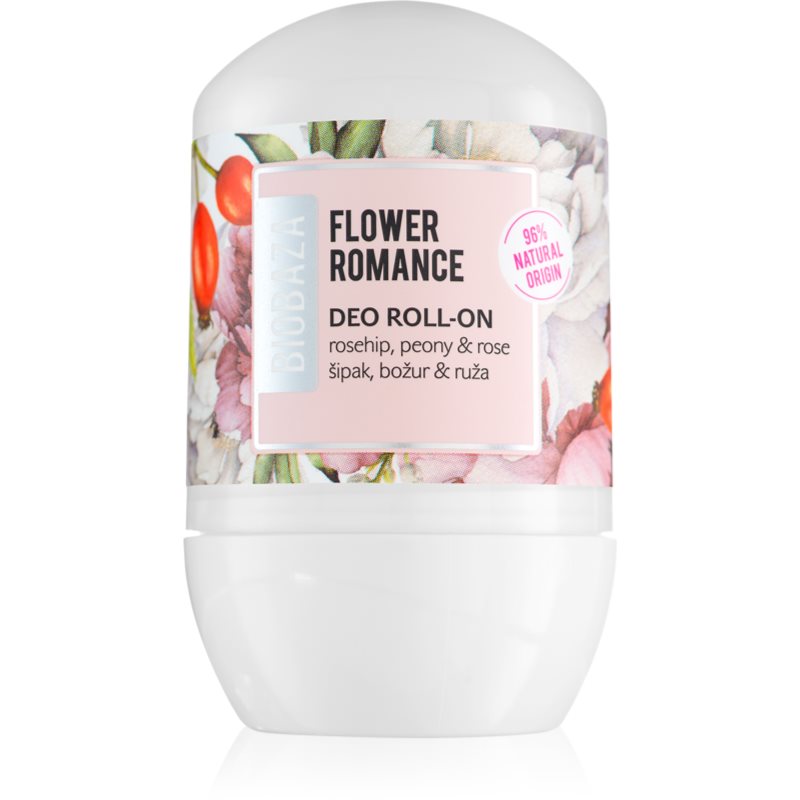 BIOBAZA Flower Romance Deodorant roll-on 50 ml