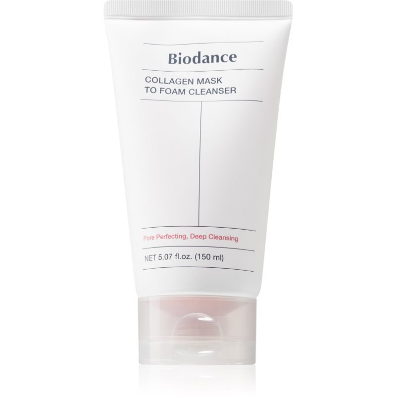 Biodance Collagen Mask To Foam Cleanser masca pentru curatare profunda cu colagen 150 ml