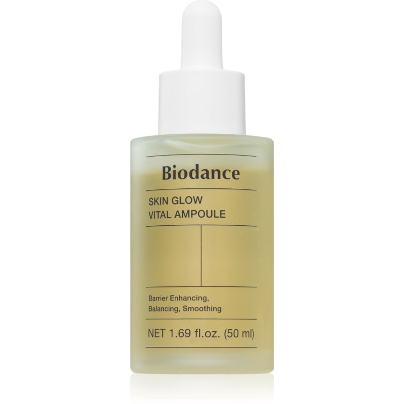 Biodance Skin Glow Vital Ampoule ser hidratant pentru stralucire cu probiotice 50 ml