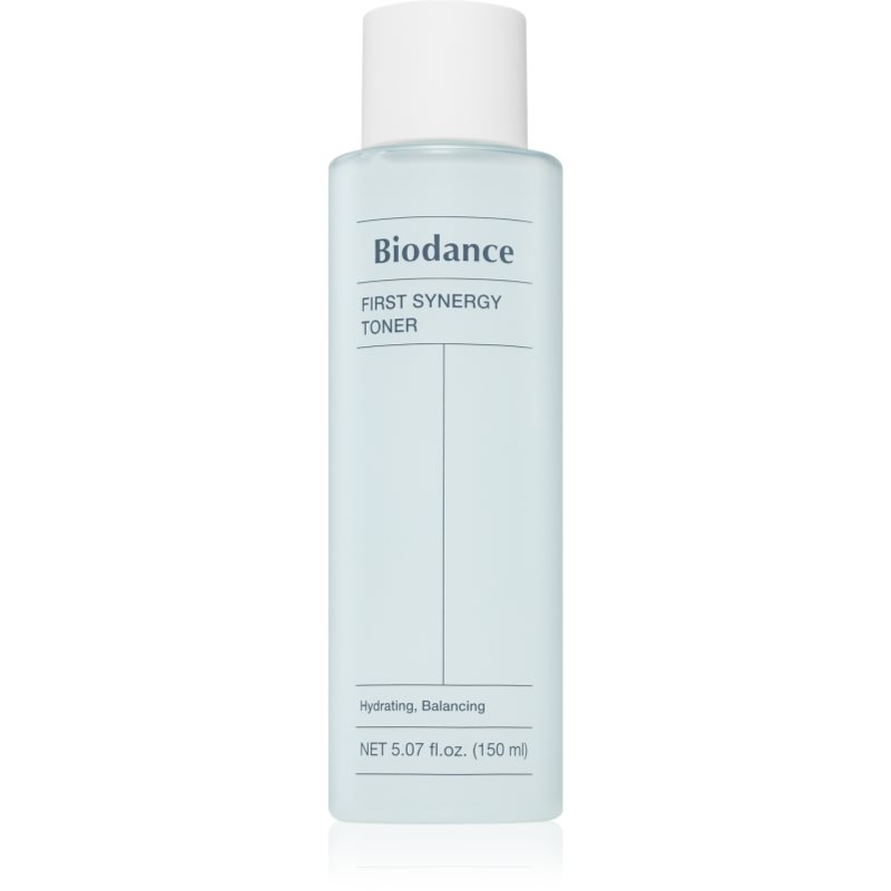 Biodance First Synergy Toner tonic hidratant pentru echilibrarea pH-ului pielii 150 ml