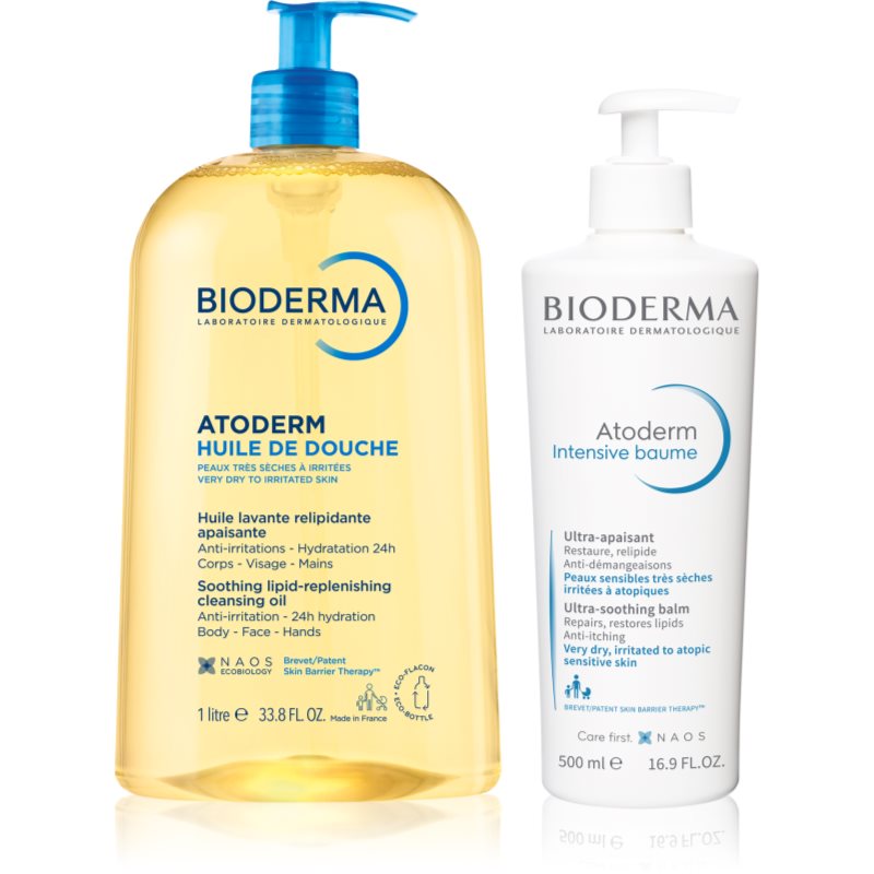Bioderma Atoderm Dry Skin set pentru piele sensibila