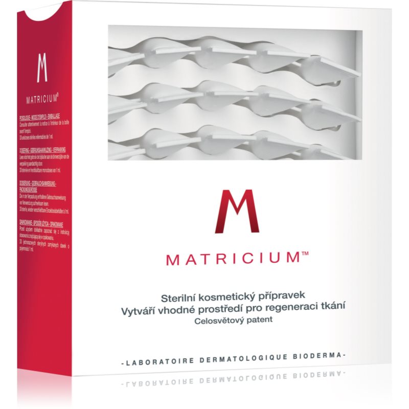 Bioderma Matricium tratament local pentru regenerarea și reînnoirea pielii 30x1 ml