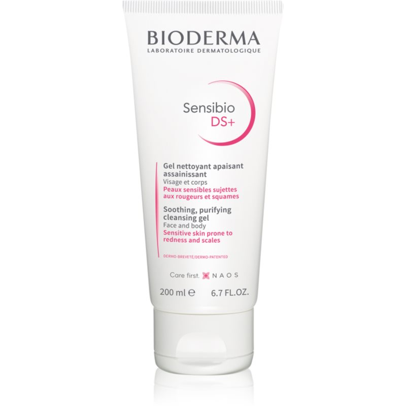 Bioderma Sensibio DS+ Gel Moussant gel de curățare pentru piele sensibilă 200 ml