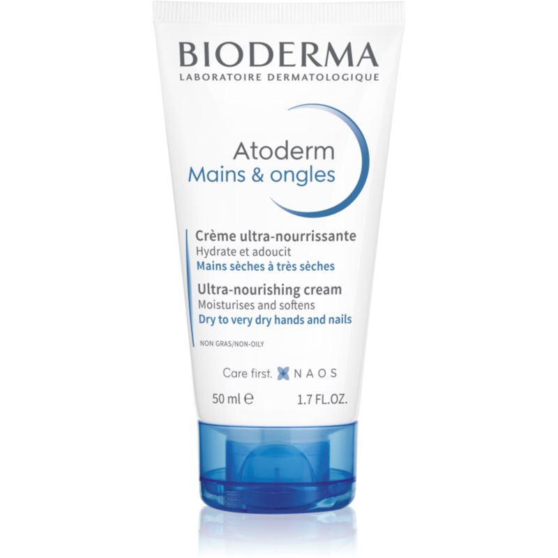 Bioderma Atoderm Cream Hand & Nails crema de maini pentru piele foarte sensibila sau cu dermatita atopica 50 ml