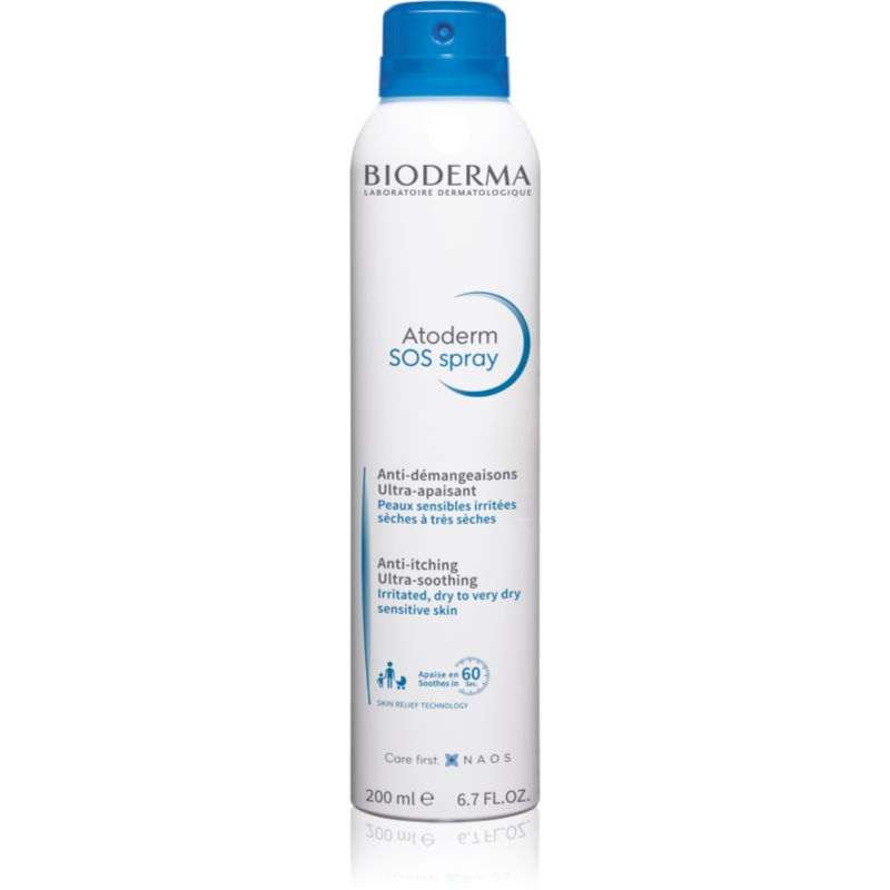 Bioderma Atoderm SOS Spray spray SOS pentru calmarea instantanee a pruritului 200 ml