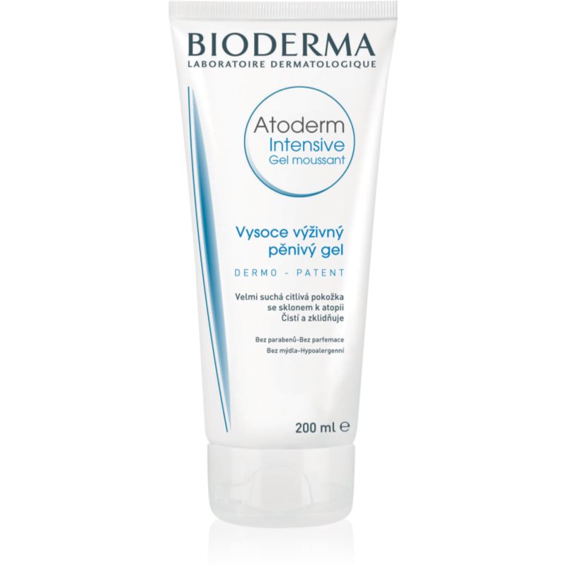 Bioderma Atoderm Intensive Gel Moussant gel spumant hranitor pentru piele foarte sensibila sau cu dermatita atopica 200 ml
