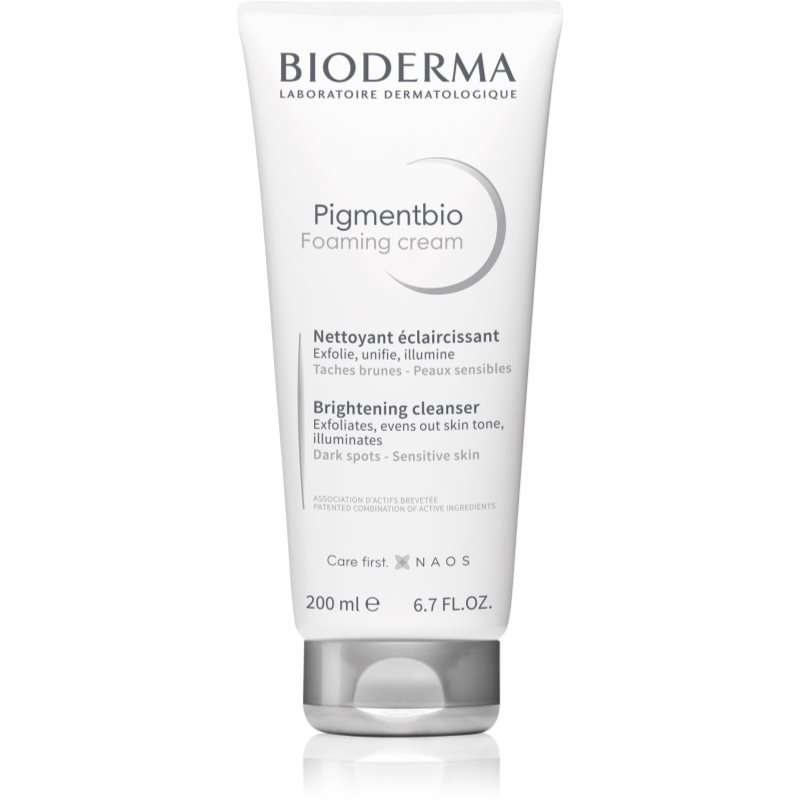 Bioderma Pigmentbio Foaming Cream spuma cremoasa pentru o curatare profunda cu efect de albire 200 ml