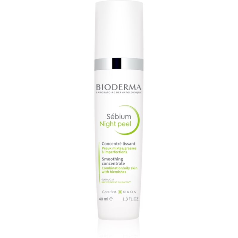 Bioderma Sébium Night Peel ser exfoliant de netezire impotriva imperfectiunilor pielii 40 ml