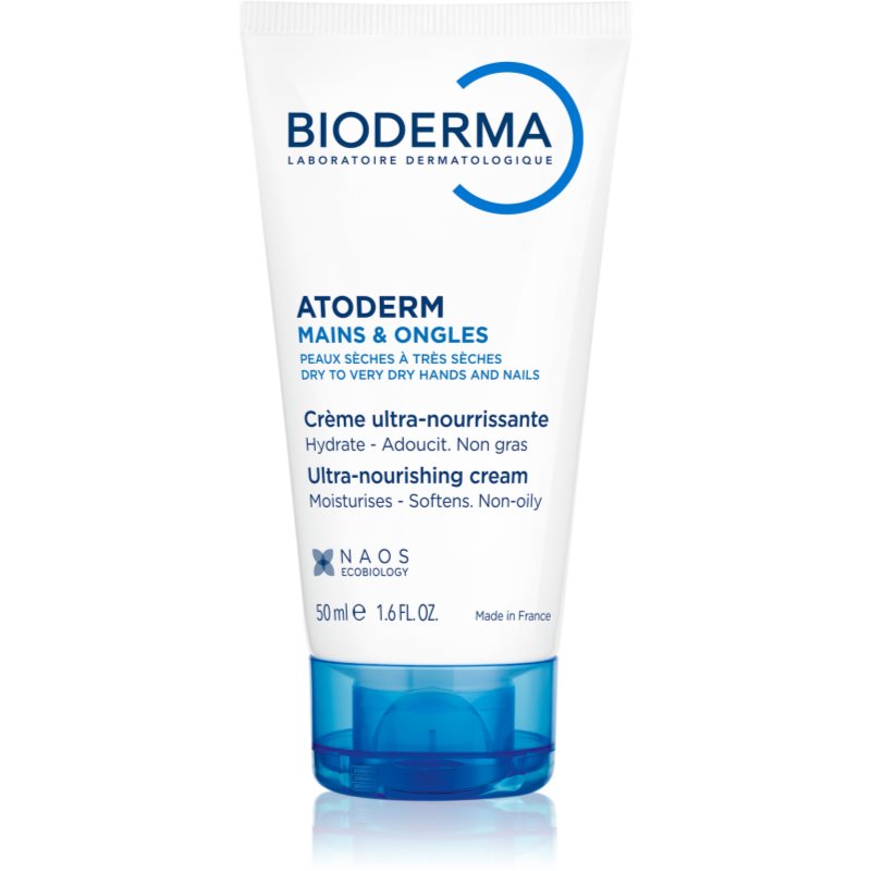 Bioderma Atoderm Cream Hand &amp; Nails crema de maini pentru piele foarte sensibila sau cu dermatita atopica 50 ml
