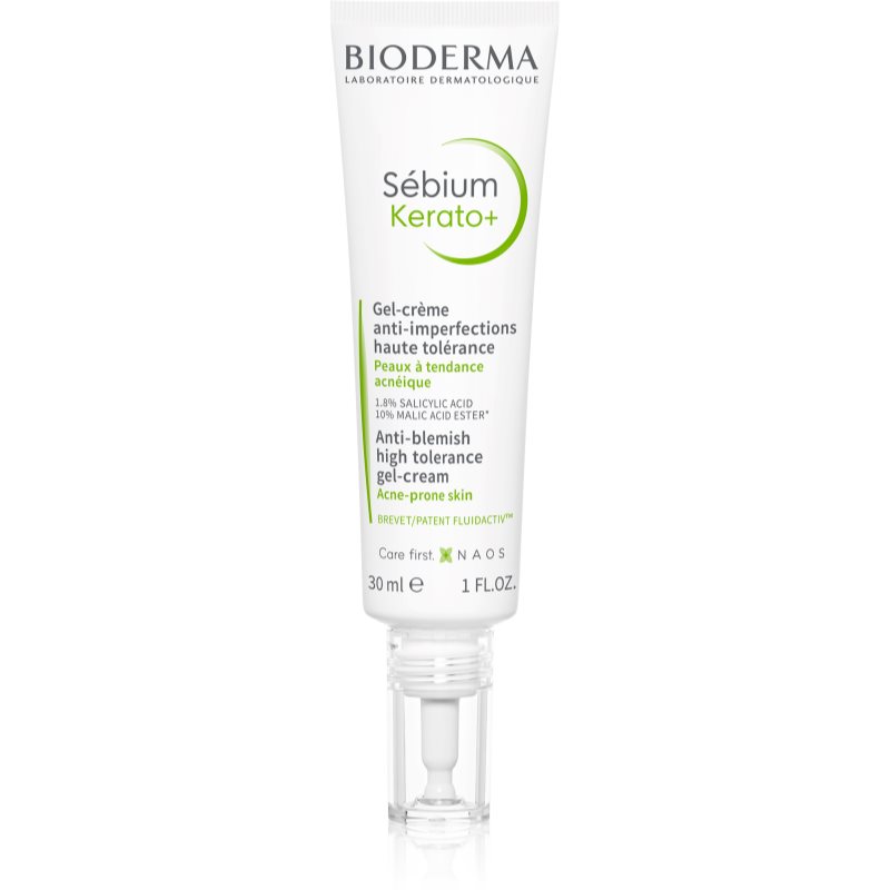 Bioderma Sébium Kerato+ crema gel impotriva imperfectiunilor pielii cauzate de acnee 30 ml