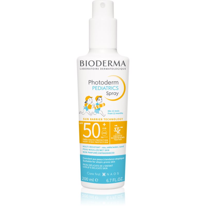 Bioderma Photoderm Pediatrics Spray Pentru Protectie Solara Pentru Copii 200 Ml