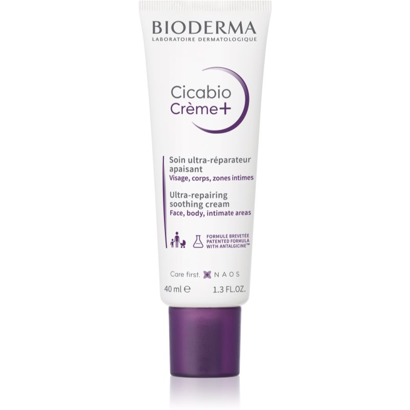 Bioderma Cicabio Créme+ ingrijire calmanta si regeneratoare pentru tratarea cicatricilor 40 ml