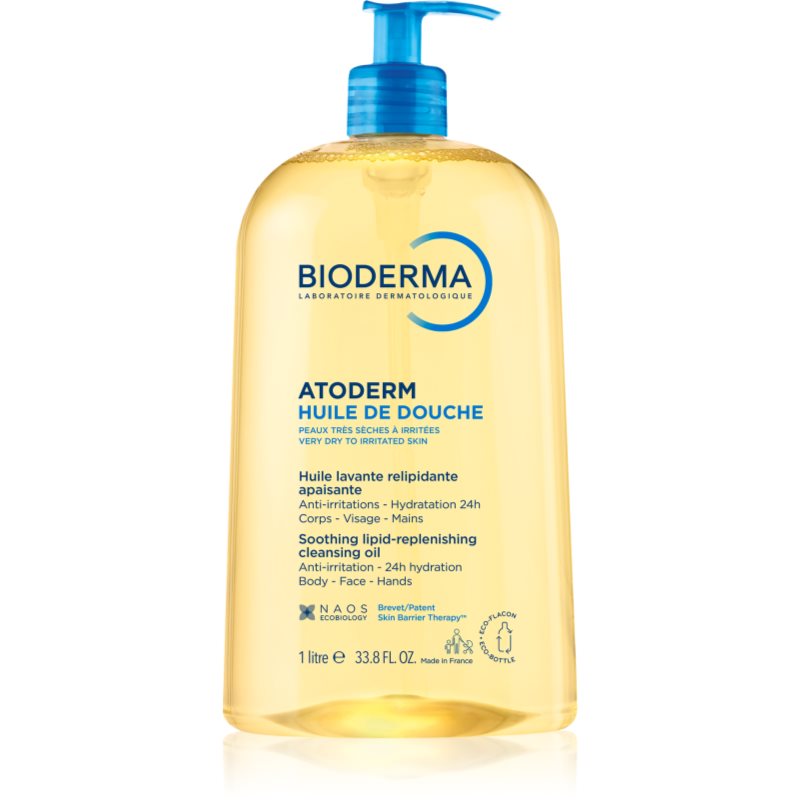Bioderma Atoderm Shower Oil ulei de dus calmant si hranitor pentru ten uscat si iritat 1000 ml