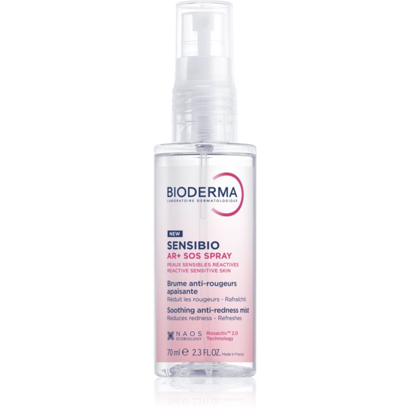 Bioderma Sensibio AR+ SOS Spray spray calmant împotriva roșeții tenului 70 ml Bioderma Sensibio AR+ SOS Spray spray calmant împotriva roșeții tenului 70 ml