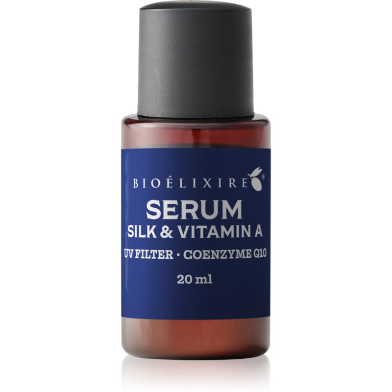 Bioélixire Serum Silk & Vitamin A ser nutritiv cu efect de regenerare cu filtru UV 20 ml