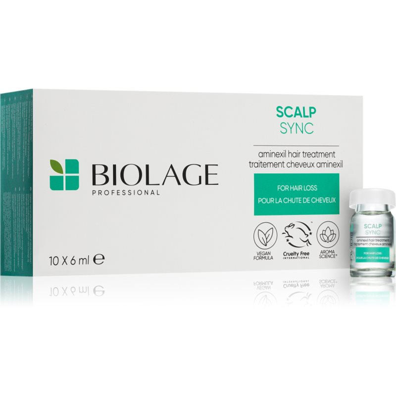 Biolage ScalpSync Tonikum gegen Haarausfall 10x6 ml