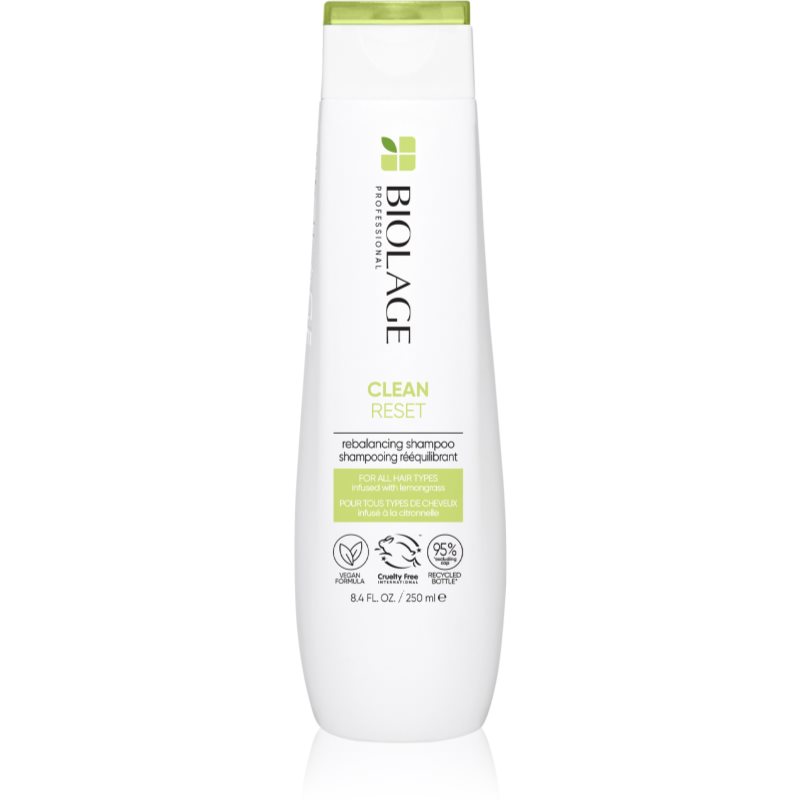 Biolage Essentials CleanReset sampon pentru curatare pentru toate tipurile de păr 250 ml