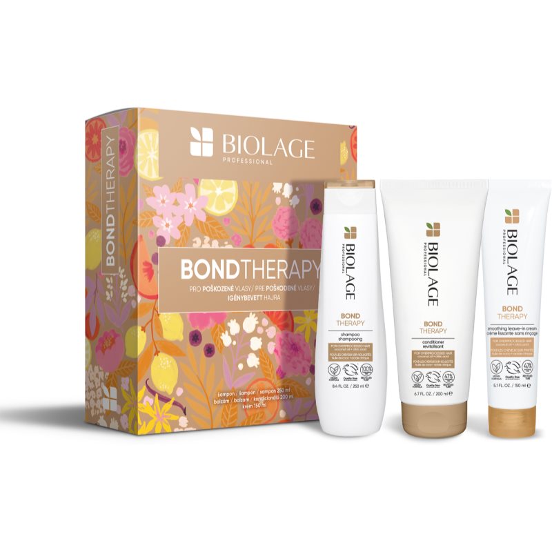 Biolage Bond Therapy Hydra Source set cadou (pentru par deteriorat)