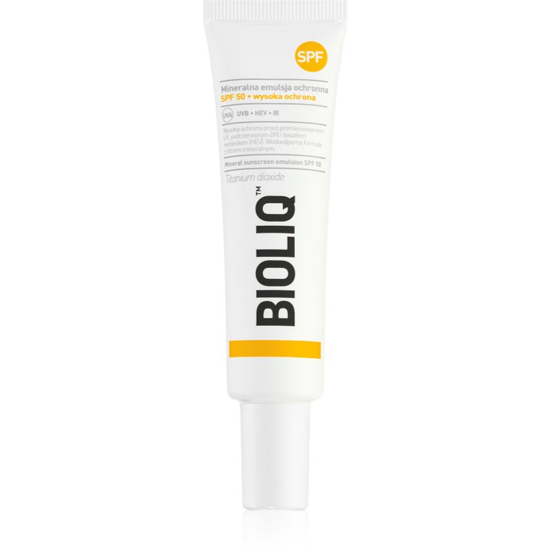 Bioliq SPF fluid protector cu minerale pentru fata SPF 50 30 ml