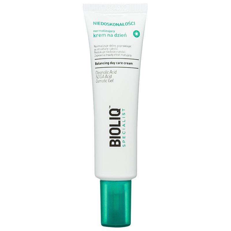 Bioliq Specialist Imperfections cremă normalizatoare de zi cu efect de hidratare 30 ml