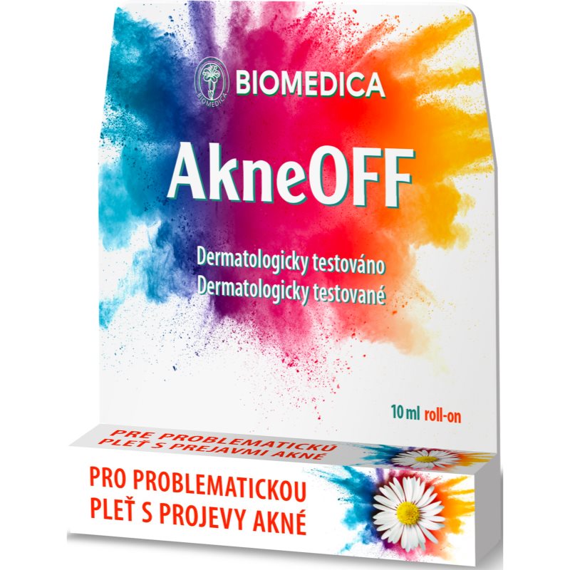 Biomedica AkneOFF roll-on pentru ten acneic 10 ml