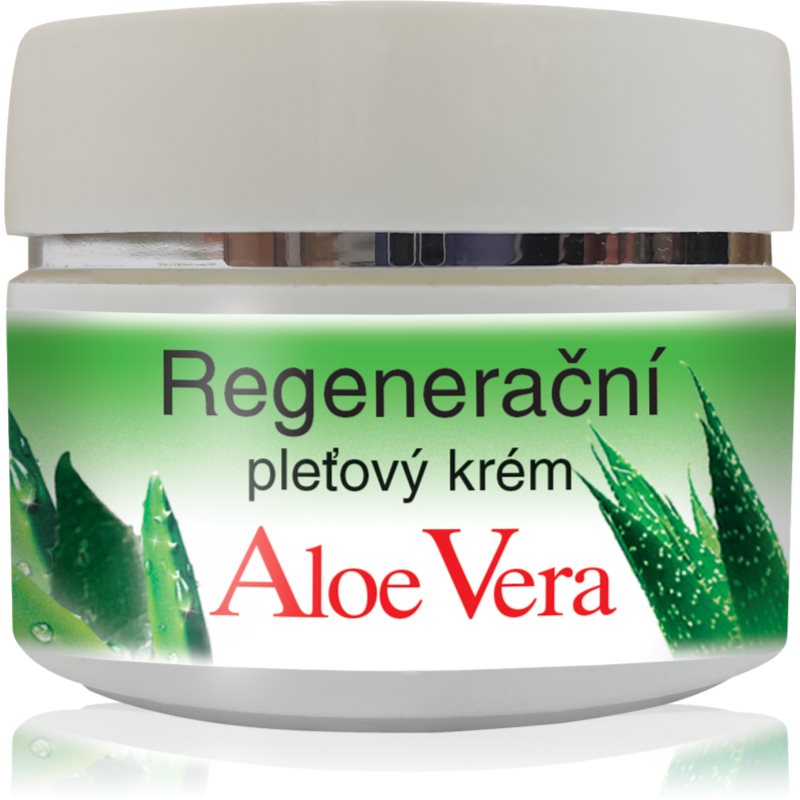 Bione Cosmetics Aloe Vera crema de fata regeneratoare 51 ml