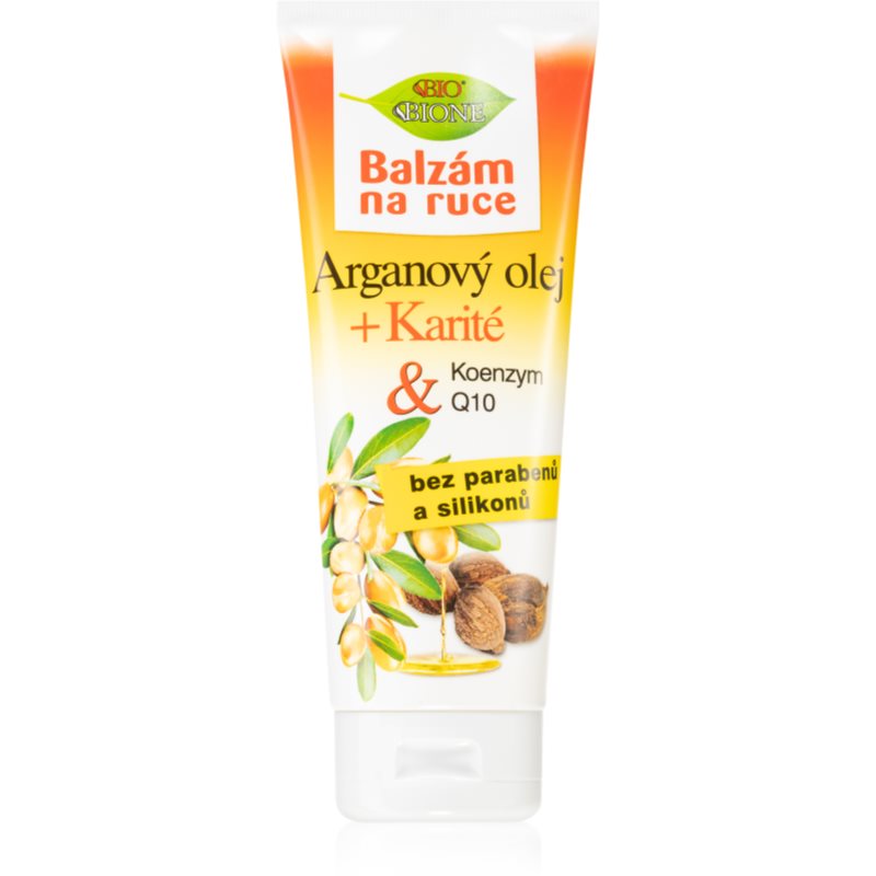 Bione Cosmetics Argan Oil + Karité balsam pentru maini 205 ml