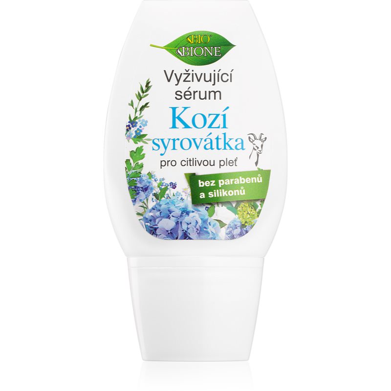 Bione Cosmetics Kozí Syrovátka nährendes Serum für die Erneuerung der Hautdichte für empfindliche Haut 40 ml