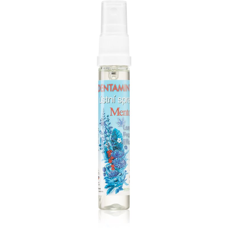 Bione Cosmetics Dentamint Menthol spray de gura pentru o respirație proaspătă 27 ml