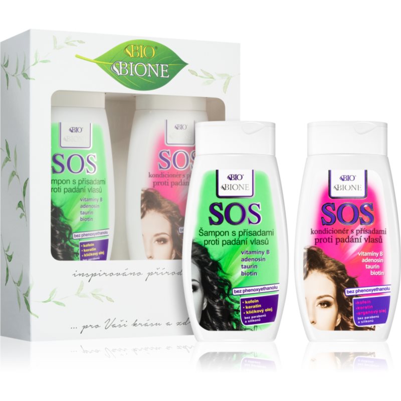Bione Cosmetics SOS set cadou (impotriva caderii parului)
