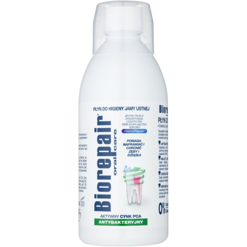 Biorepair Plus apa de gura pentru a consolida si de a restabili smaltul dentar 500 ml