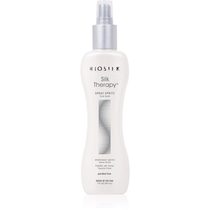 Biosilk Silk Therapy Spray Spritz spray styling cu mătase 207 ml