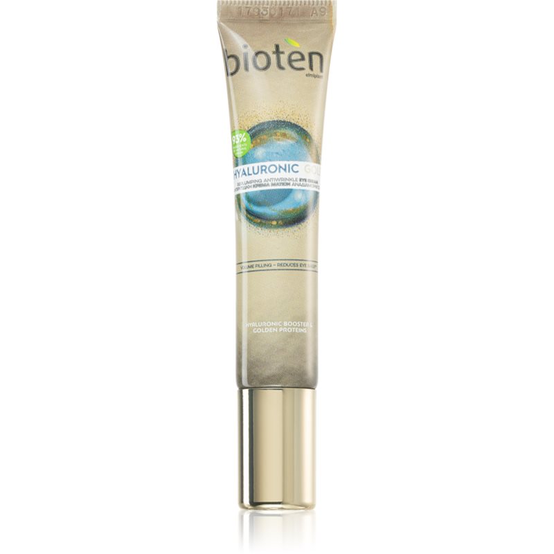 Bioten Hyaluronic Gold crema pentru ochi antirid