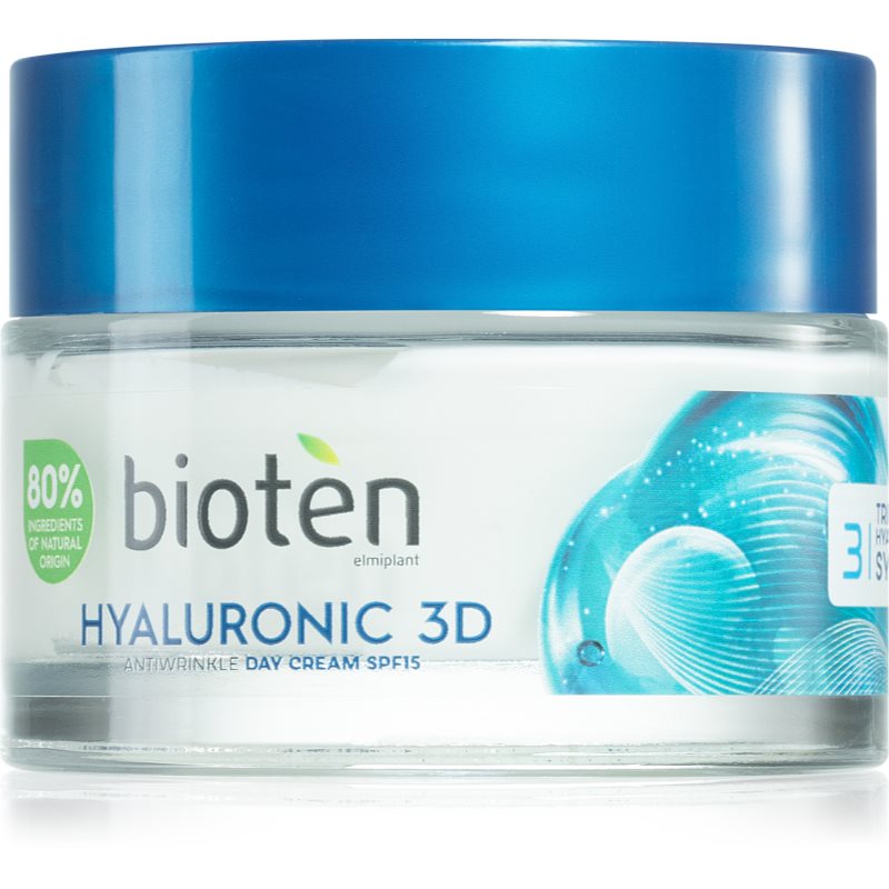 Bioten Hyaluronic 3D crema de zi pentru primele riduri pentru toate tipurile de ten