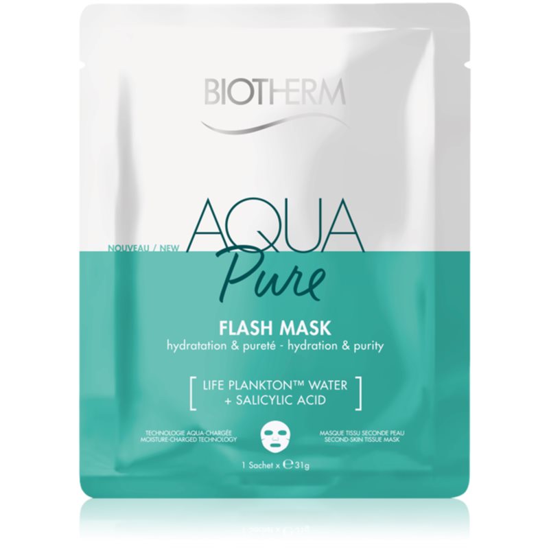 Biotherm Aqua Pure Super Concentrate masca pentru celule cu efect de hidratare pentru regenerarea pielii 31 g