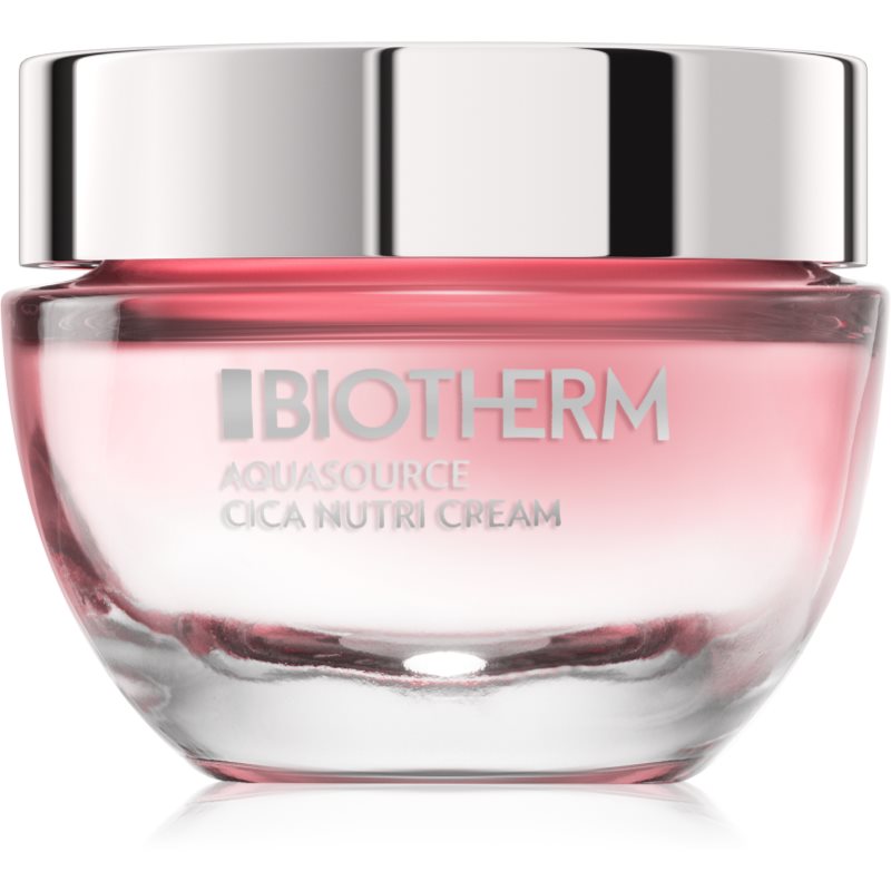 Biotherm Aquasource Cica Nutri Cream produs hrănitor pentru ten uscat sensibil si foarte uscat 50 ml