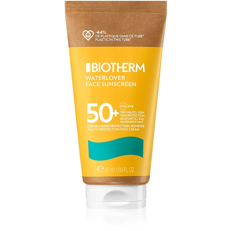 Biotherm Waterlover Face Sunscreen Crema De Fata De Protectie Anti-imbatranire Pentru Pielea Cu Intoleranta Spf 50+ 50 Ml