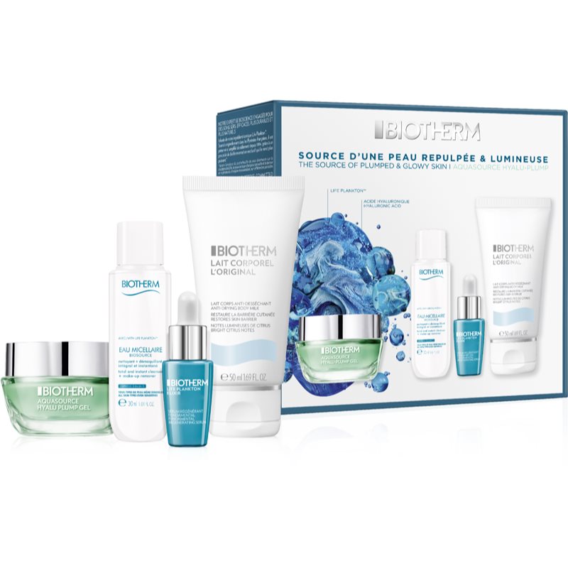 Biotherm Aquasource Hyalu Plump Gel set cadou pentru femei