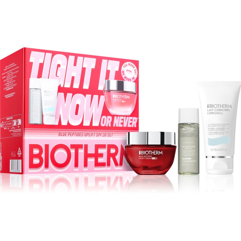 Biotherm Blue Peptides Uplift Cream SPF 30 set cadou pentru femei