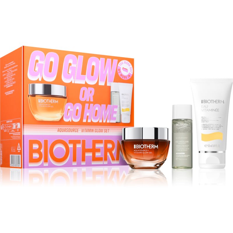 Biotherm Aquasource Vitamin Glow Gel set cadou pentru femei