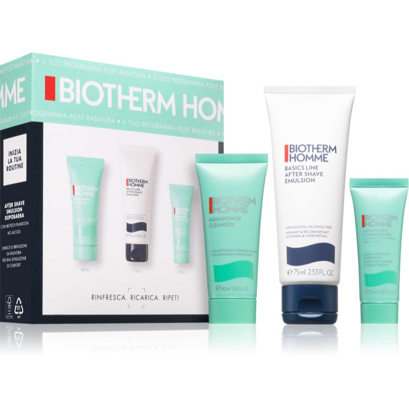Biotherm Homme Basics Line After Shave Emulsion set cadou pentru bărbați