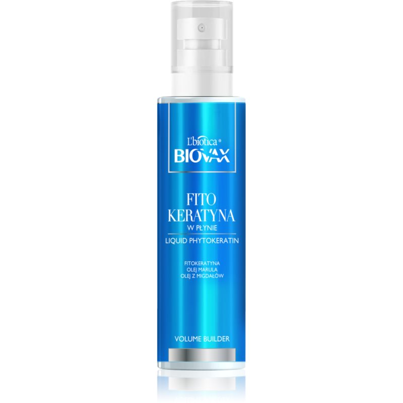 Biovax Liquid Phytokeratin balsam (nu necesita clatire) pentru păr cu volum 200 ml