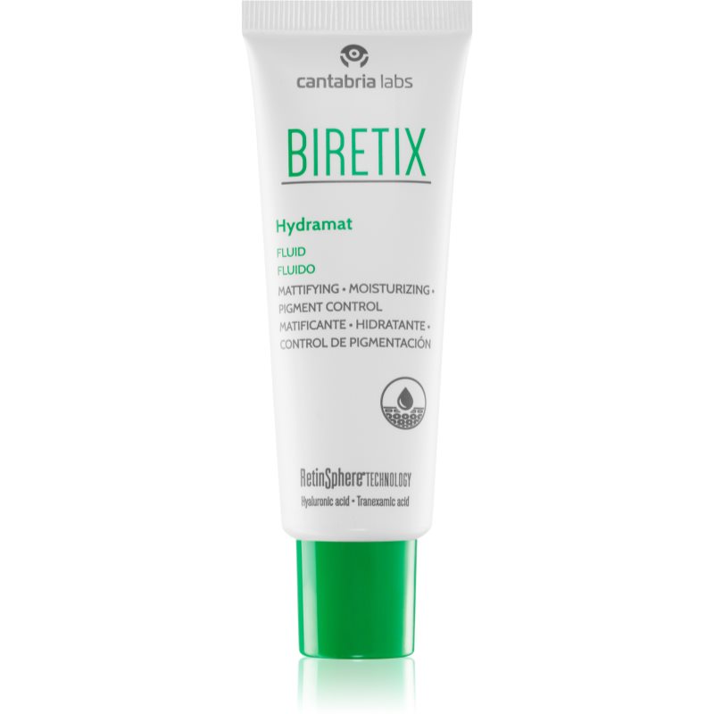 Biretix Care Hydramat fluid cu o consistenta usoara pentru ten gras 50 ml