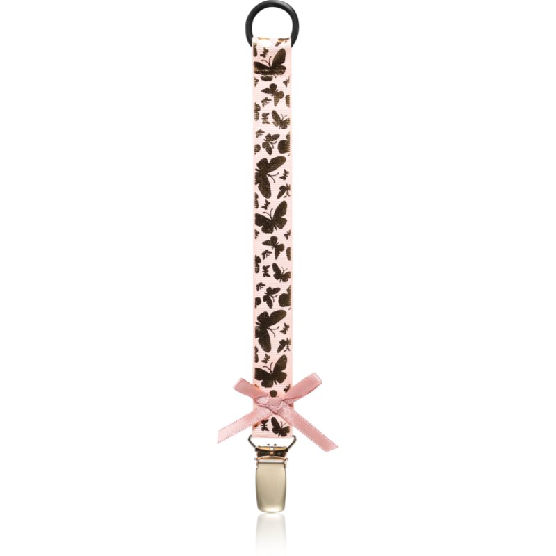 Bjällra of Sweden Pacifier Clip clips pentru suzetă Glamour Butterfly 1 buc