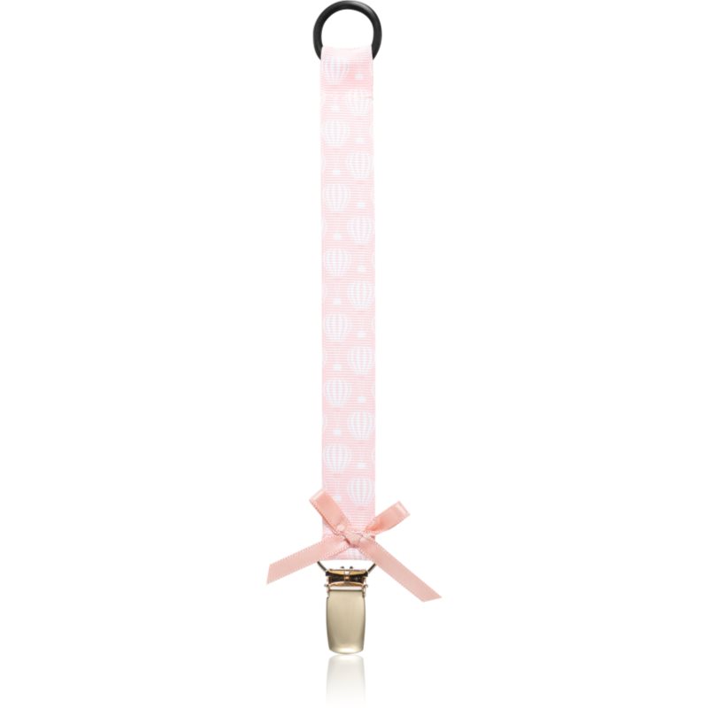 Bjällra of Sweden Pacifier Clip clips pentru suzetă Pink Sky 1 buc