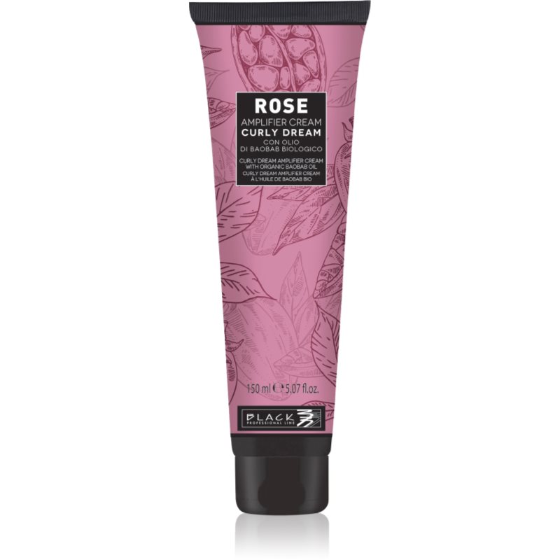 Black Professional Line Rose Curly Dream crema leave-in pentru par ondulat si cret 150 ml